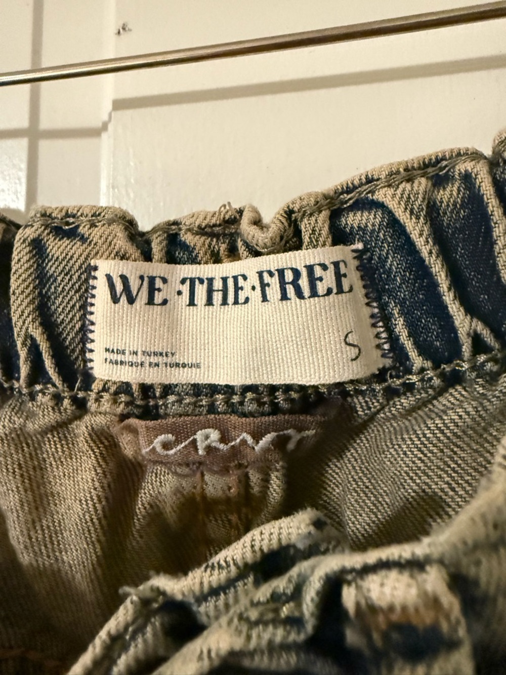 We The Free CRVY Outlaw Wide Leg Jeans in Memphis Mud - Picture 5 of 6